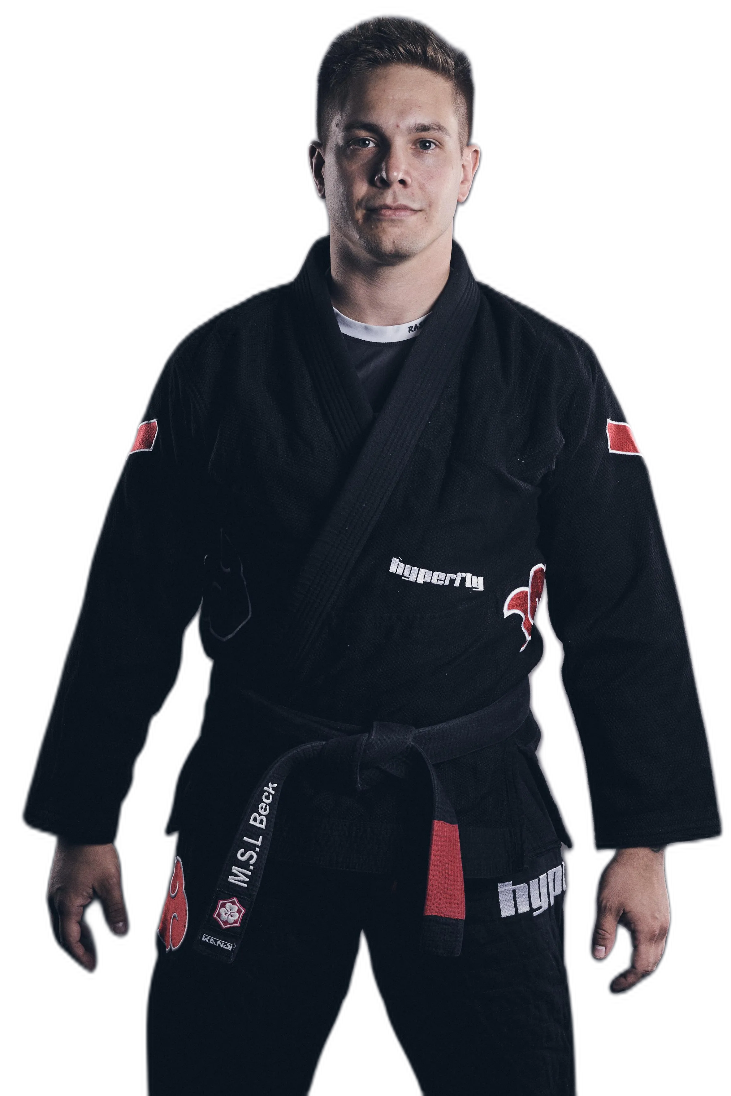 Marvin Beck, Gründer von Circle of Life BJJ, im schwarzen Gi